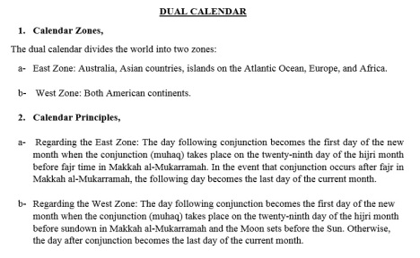 Kongres Kalender Islam Turki 2016-Dual Calendar